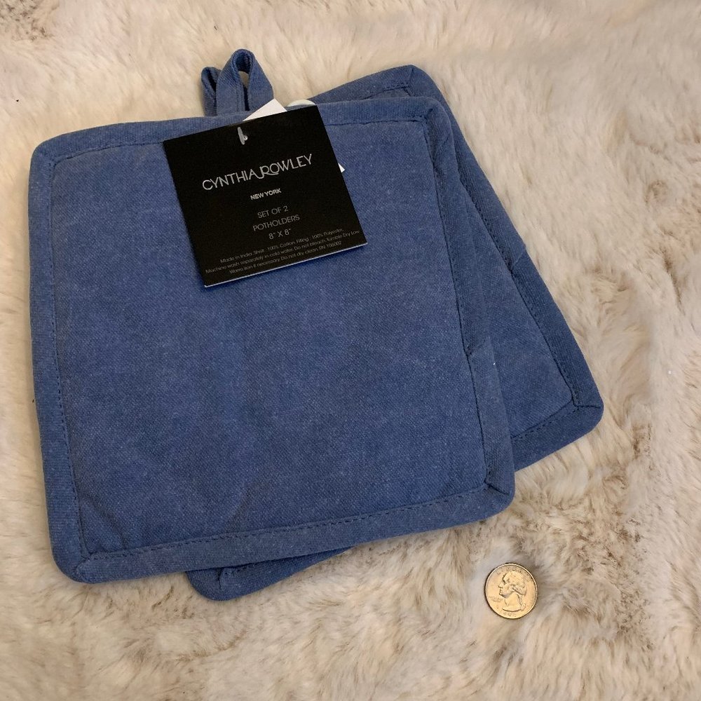 Cynthia Rowley Pot Holder Set 8x8